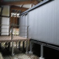 大型イナバ物置設置付帯工事施工例：ガーデニングリフォーム